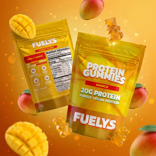 Fuelys Mango Protein Gummies