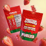 Fuelys Strawberry Protein Gummies view 1